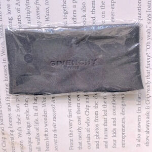 Givenchy black glades cleaning cloth new